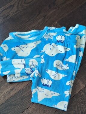 EUC Cat & Jack Cozy Pajama Set - 6